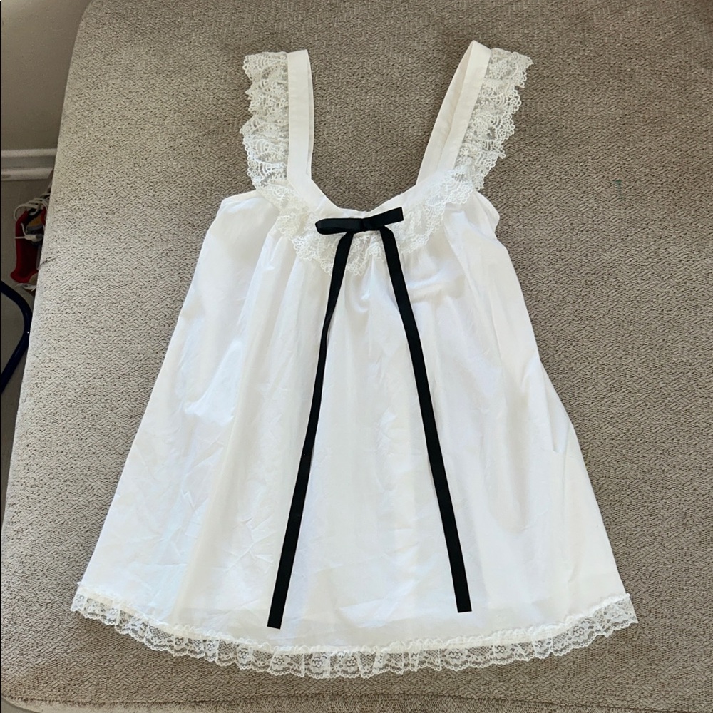 Edikted Rayne Lacey Babydoll Mini Size S - Picture 3 of 7